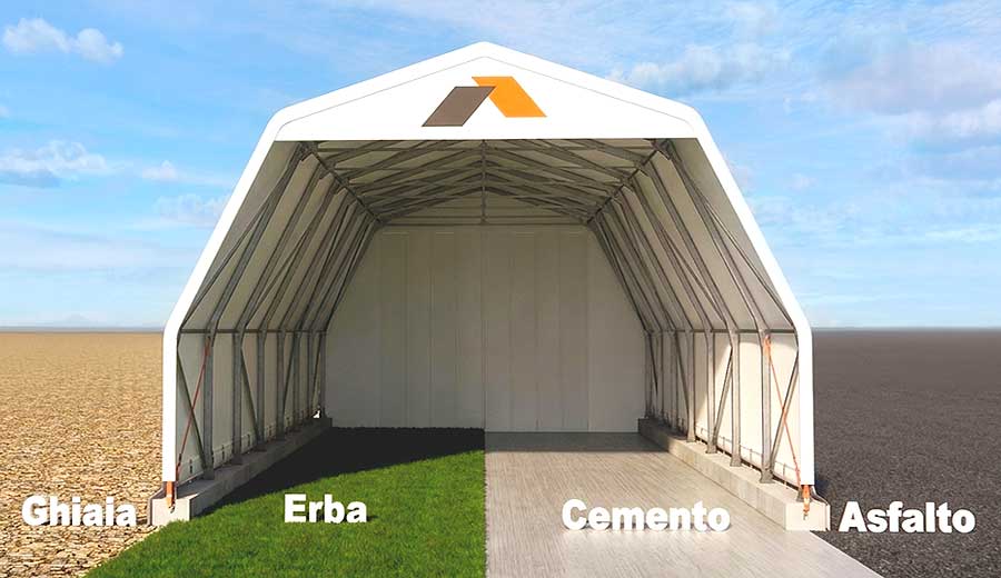Adriabox capannoni mobili pvc